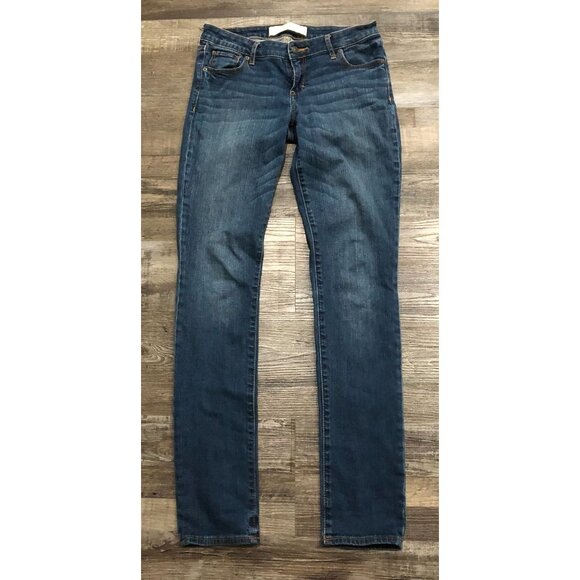 Abercrombie & Fitch Super Skinny Womens 27x31 Dark Wash Blue Jeans - Picture 1 of 5